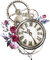 Steampunk.Clock.Watercolor.Victoriabea - PNG gratuit GIF animé