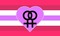 ✿♡WLW flag by me♡✿ - png gratuito GIF animata