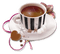 Kaz_Creations  Cup Saucer  Coffee Tea Deco - PNG gratuit GIF animé
