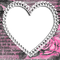 kikkapink valentine heart frame vintage - png ฟรี GIF แบบเคลื่อนไหว