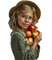 loly33 enfant pomme - png gratis GIF animasi