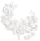white flowers deco - 免费PNG 动画 GIF
