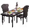 chair stuhl chaise table tisch room zimmer chambre möbel  meubles  furniture      deco     tube   gif anime animated animation