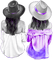 soave woman summer friends beach hat - 免费PNG 动画 GIF