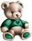 St. Patrick toy bear by nataliplus - zdarma png animovaný GIF