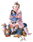 niña bebe  vintage   dubravka4 - безплатен png анимиран GIF