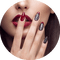 woman finger nails bp - PNG gratuit GIF animé