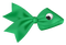 Kaz_Creations Deco Fish Ribbons Bows Colours - bezmaksas png animēts GIF
