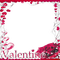 soave frame vintage valentine text flowers - 無料png アニメーションGIF
