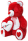 maj ours rouge love - Free PNG Animated GIF