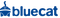 blue cat text logo chat bleu