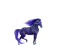 purple  fantasy horse - png gratuito GIF animata