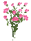 Pink Roses Blooming Bouquet