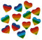 Rainbow hearts - zdarma png animovaný GIF