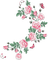 soave deco flowers rose branch vintage spring - png gratis GIF animado