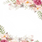 frame transparent vintage flowers  rose - Free PNG Animated GIF