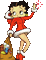 Christmas Betty Boop bp - Darmowy animowany GIF animowany gif