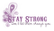 Stay Strong.Text.Purple.Victoriabea - png grátis Gif Animado