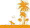 Kaz_Creations Beach Palm Trees - png grátis Gif Animado