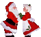 Santa and Mrs Claus bp - GIF animasi gratis GIF animasi