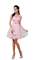 Fille en robe de soirée - zdarma png animovaný GIF