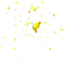 Yellow green butterflies deco . ♥ - png gratis GIF animado