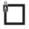 Small Black Frame - zadarmo png animovaný GIF