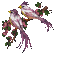 oiseau violet.Cheyenne63 - Δωρεάν κινούμενο GIF κινούμενο GIF