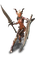 dual bladed elf - Free PNG Animated GIF