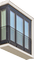 Balkonfenster - gratis png geanimeerde GIF