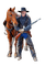 cowboy - darmowe png animowany gif