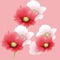 fond avec fleur.Cheyenne63 - png gratis GIF animasi