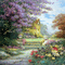 fondo jardin primavera gif dubravka4 - Besplatni animirani GIF animirani GIF
