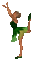 Bailarina 4 - GIF animado grátis Gif Animado
