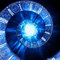 Background Blue Spiral