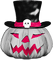 soave deco halloween  pumpkin  black white pink - фрее пнг анимирани ГИФ