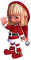 christmas cookies doll by nataliplus - png gratuito GIF animata