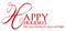 Happy Holidays.Text.Red - png gratuito GIF animata