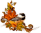 autumn bird by nataliplus - PNG gratuit GIF animé
