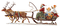Noël Père Noël traîneau_Christmas Santa Claus sleigh_tube_winter - PNG gratuit GIF animé