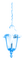 Winter.Lantern.White.Blue - Free PNG Animated GIF