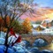 background Christmas noël fond  winter loly33 - zdarma png animovaný GIF