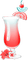soave deco summer fruit cocktail pink teal - zadarmo png animovaný GIF