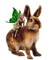 fairy with hare by nataliplus - png gratuito GIF animata