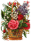 vintage flowers - gratis png geanimeerde GIF