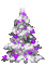 soave deco tree animated christmas black white - Zdarma animovaný GIF animovaný GIF