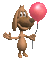 ani- dog---hund-ballong - Darmowy animowany GIF animowany gif