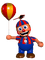 FNAF World Balloon Boy - nemokama png animuotas GIF