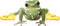 does a frog wear boots like this - Free animated GIF