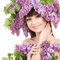 femme lilas woman lilac